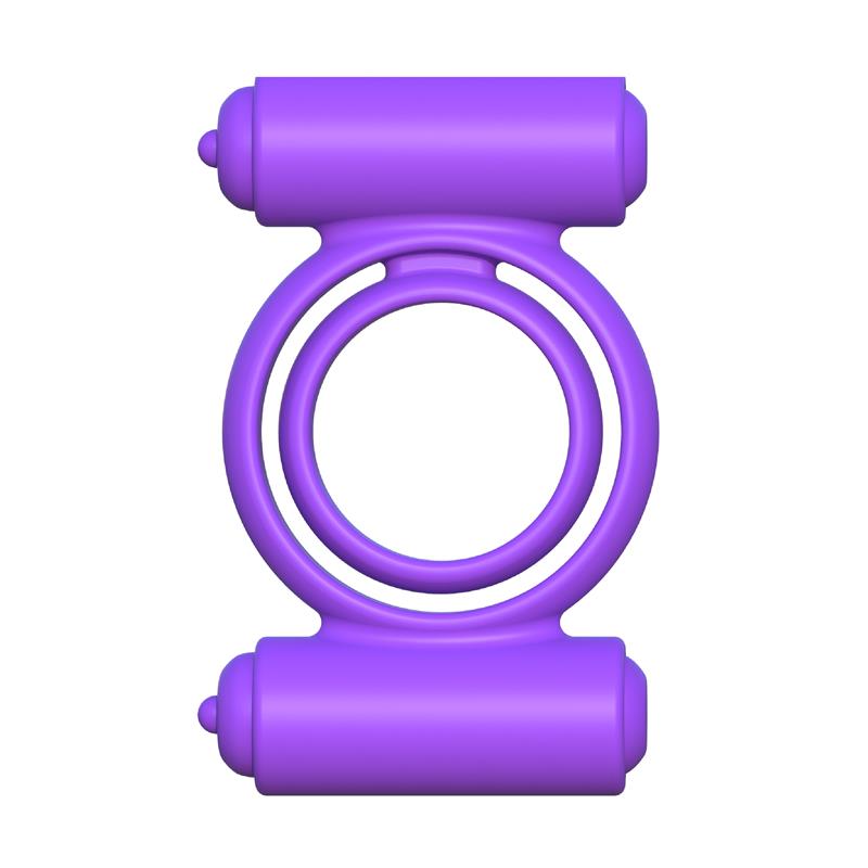 Fantasy C-Ringz Silicone Double Delight Purple – Image 4