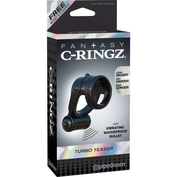 Fantasy C-Ringz Turbo Teazer Black – Image 4