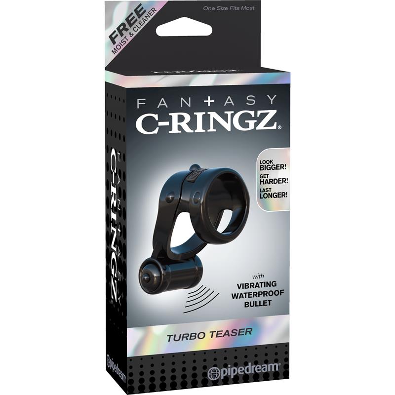 Fantasy C-Ringz Turbo Teazer Black – Image 4