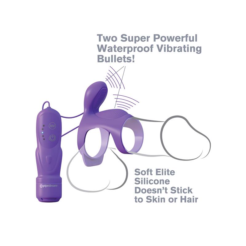 Fantasy C-Ringz Ultimate Couples Cage-Purple – Image 7