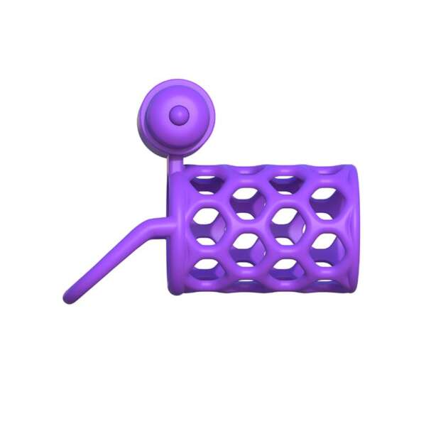 Fantasy C-Ringz Vibrating Couples Cage Purple – Image 3