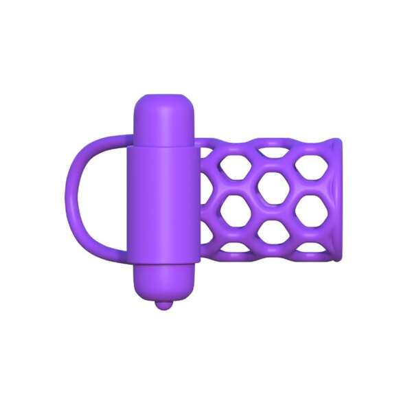Fantasy C-Ringz Vibrating Couples Cage Purple – Image 8