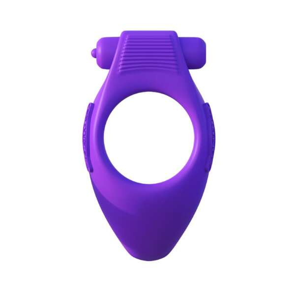 Fantasy C-Ringz Vibrating Silicone Taint-Alizer Purple – Image 7