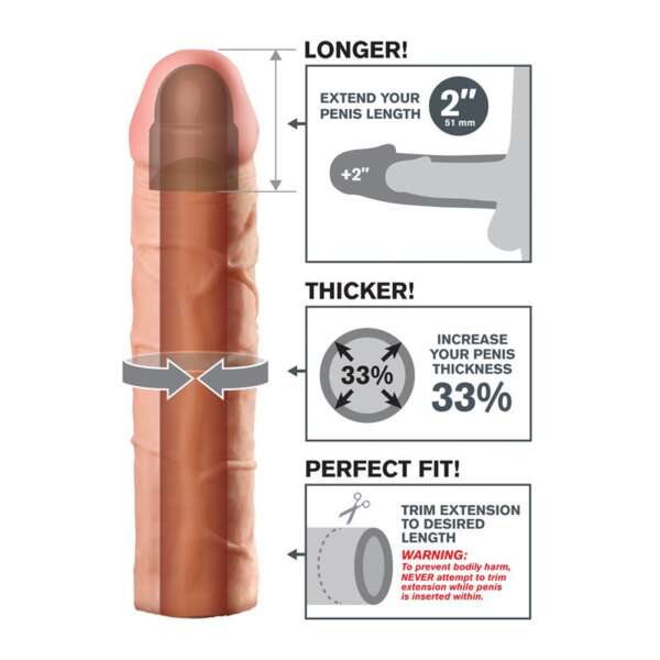 Fantasy X-tensions  Perfect 5,08 cm Extension - Flesh – Image 5