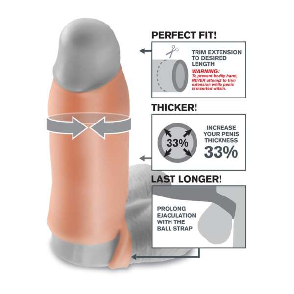 Fantasy X-tensions  Real Feel Enhancer XL - Flesh – Image 5