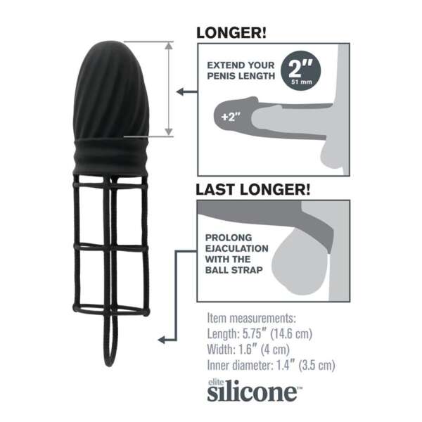 Fantasy X-tensions  Silicone Gladiator Extension-B – Image 4