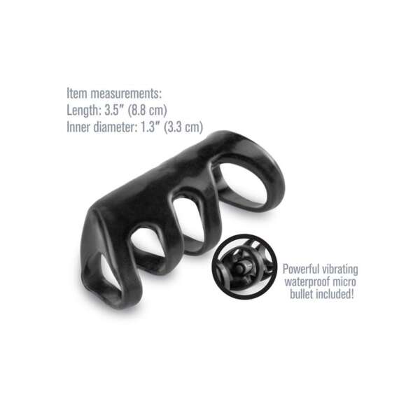 Fantasy X-tensions  Vibrating Power Cage-Black – Image 4