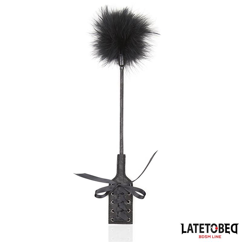 Feather Tickler and Lace Ribbon Paddle – Image 5