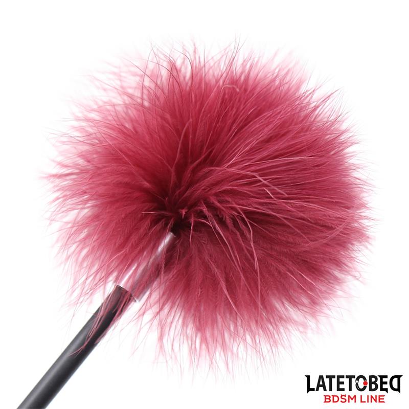 Feather Tickler and Rose Shape Paddle – Image 4