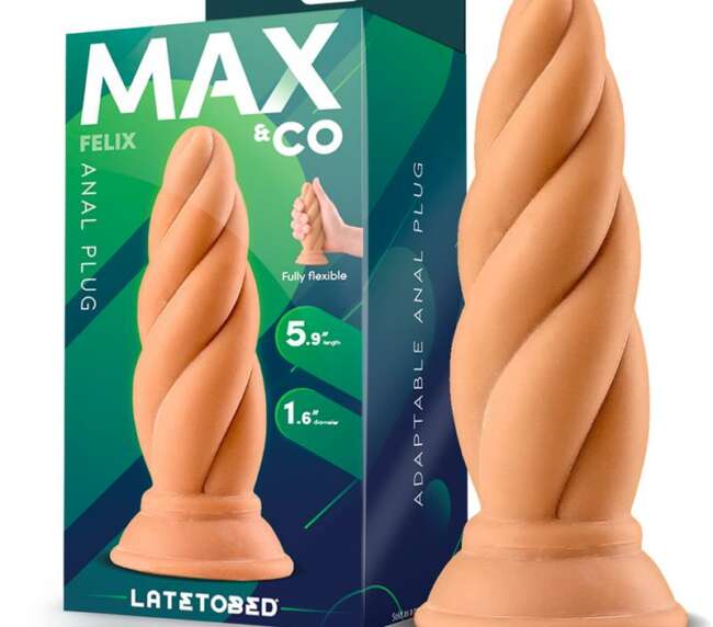 Felix Adaptable Butt Plug 5.9 Flesh