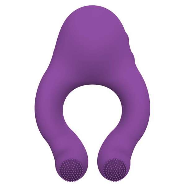 Fenda Vibrating Ring with Licking Tongue and Remote Control 3 Motors Magnetic USB – Image 6