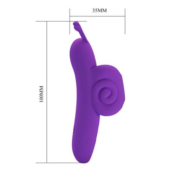 Finger Vibrator Snail Purple – Image 8