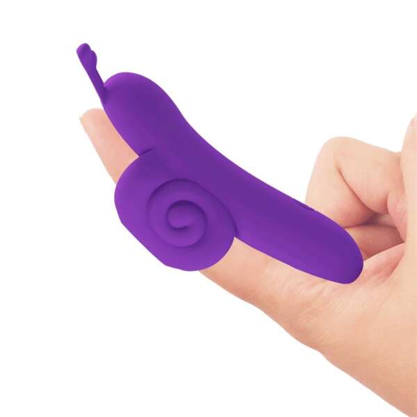 Finger Vibrator Snail Purple – Image 11