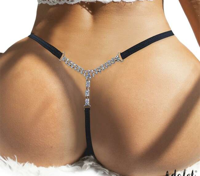 Fiona Thong with rhinestones at the Back
