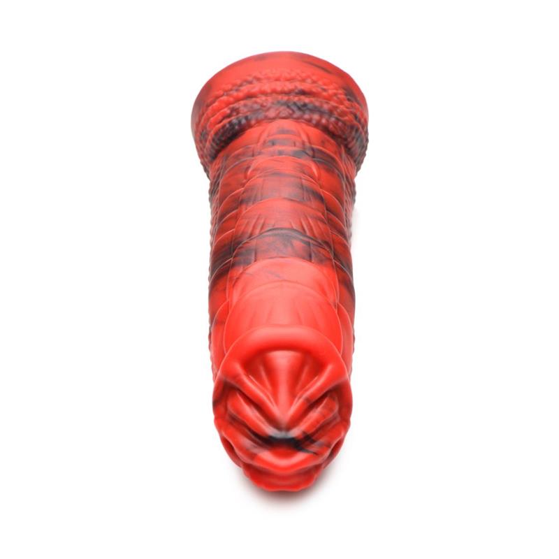 Fire Dragon Red Scaly Dildo – Image 7