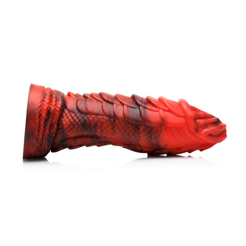 Fire Dragon Red Scaly Dildo – Image 9