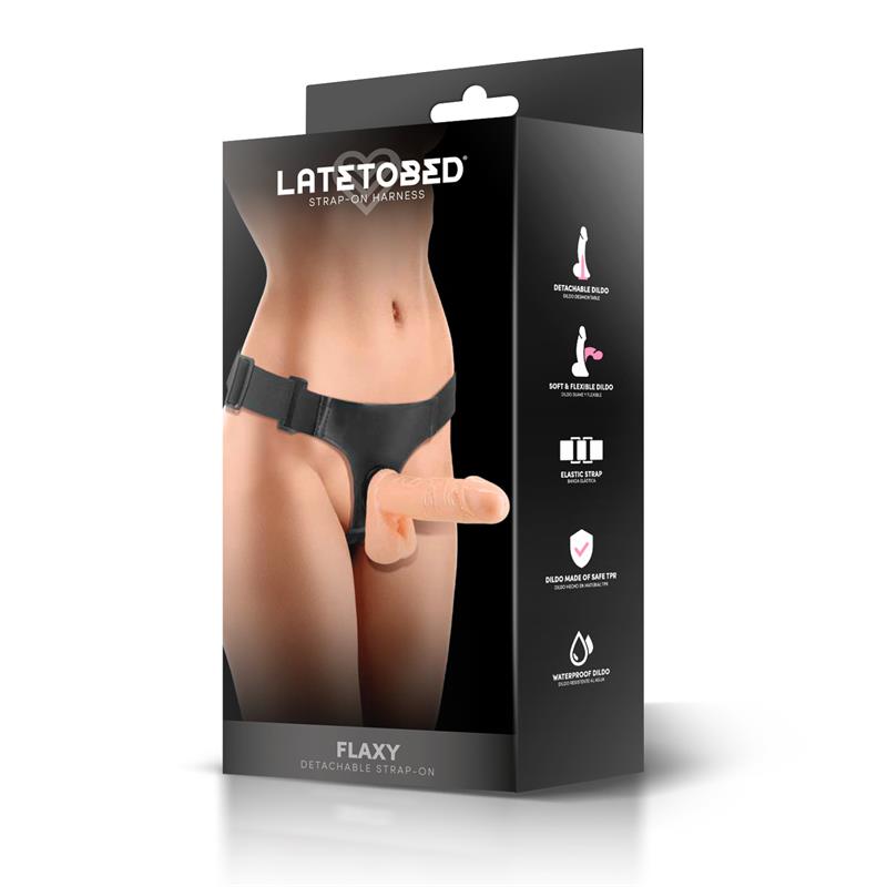 Flaxy Strap-On Harness with Detachable and Flexible Dildo – Image 6