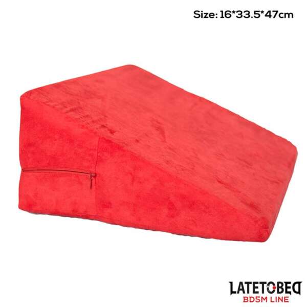 Foam Positioning Cushion with Washable Zippered Cover – Image 3