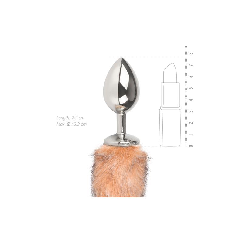 Fox Tail Plug No. 3 - Silver – Image 6