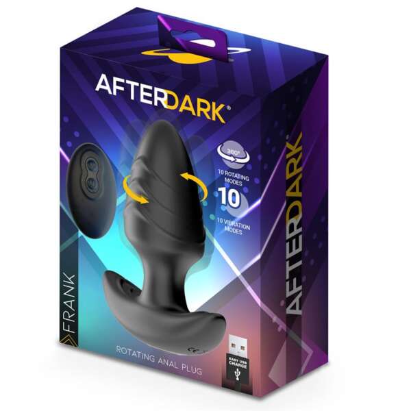 Frank 360º Rotating and vibrating Anal Plug with Remote Control – Image 6