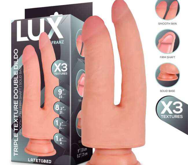 Franz Triple Density Double Dildo 8.2 - 9