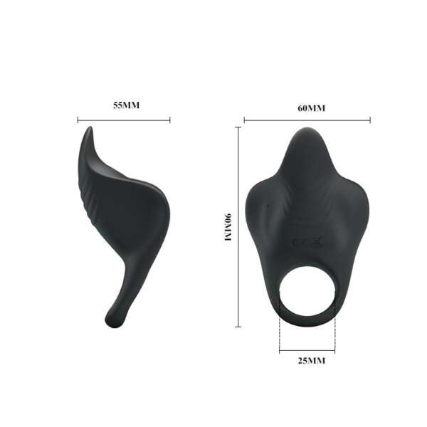 Frederica Penis Ring Silicone USB – Image 3