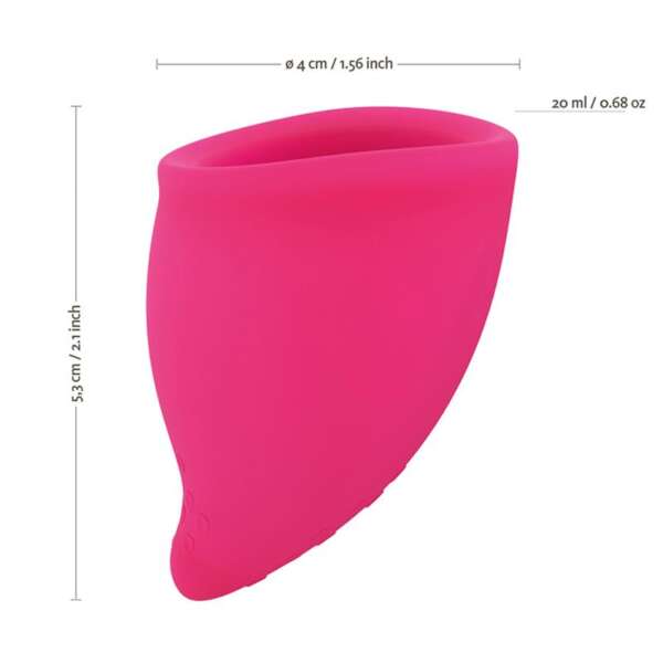 Fun Cup Explore Kit 2 Mentrual cups Pink & Ultramarine – Image 7