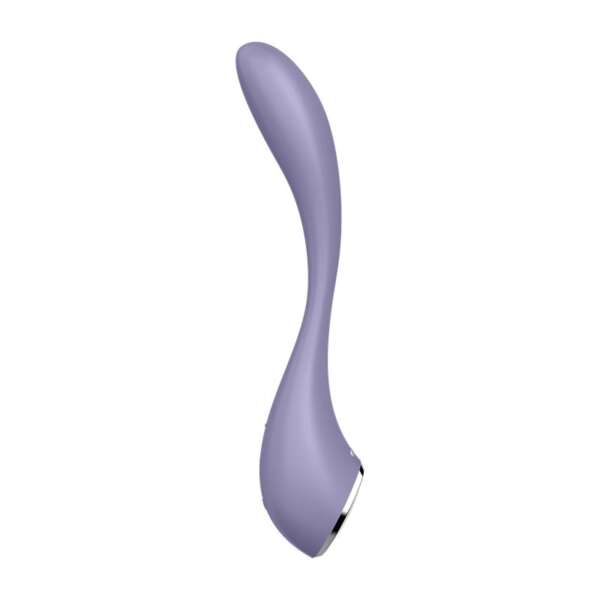 G-Spot Flex 5+ Multi Vibrator with Satisfyer Connect APP Lilac – Image 6