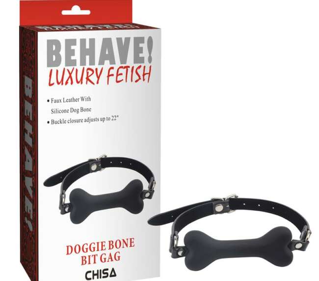 Gag Ball Doggle Bone Bit