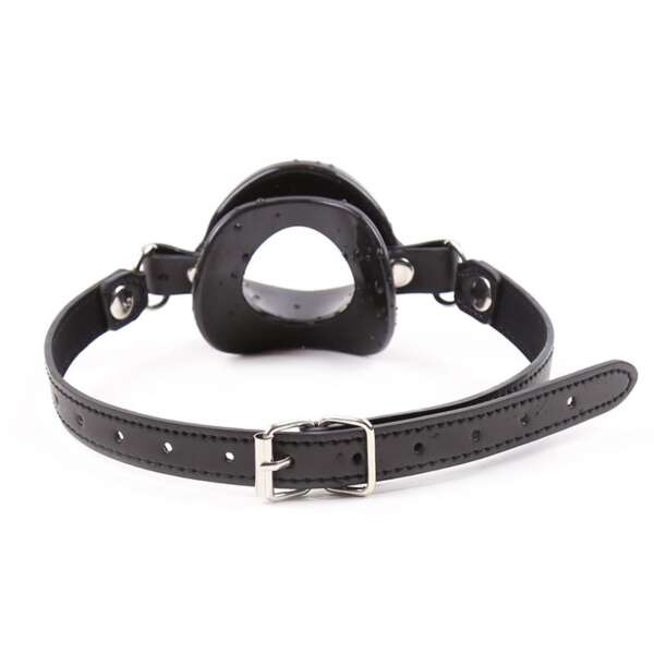 Gag Ball Mouth Shaped Black – Image 8