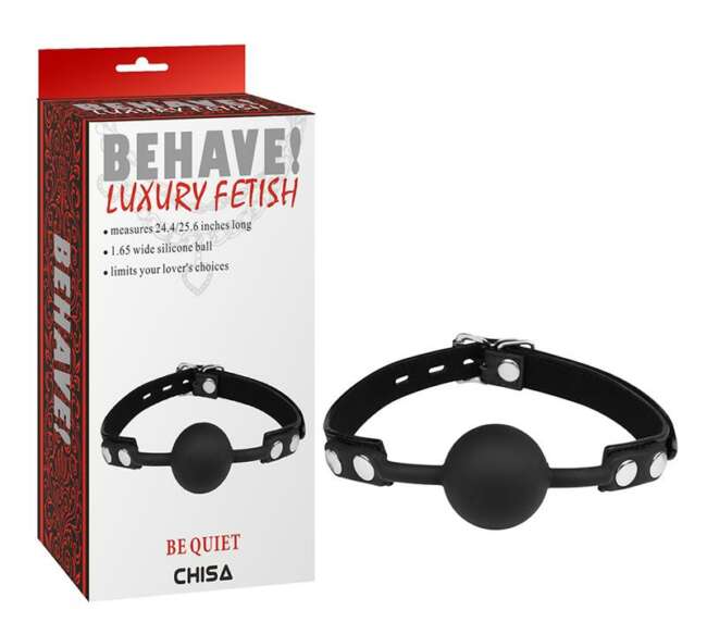 Gag-Ball Silicone Be Quiet
