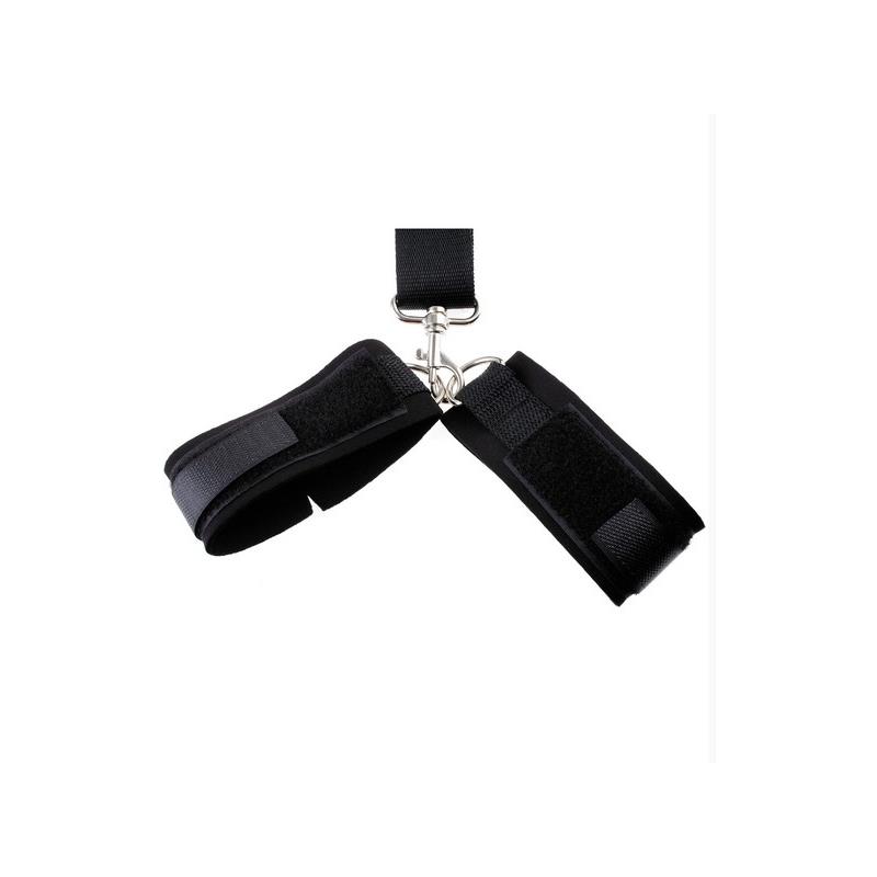 Gag Ball with Hand Cuff Black – Image 3