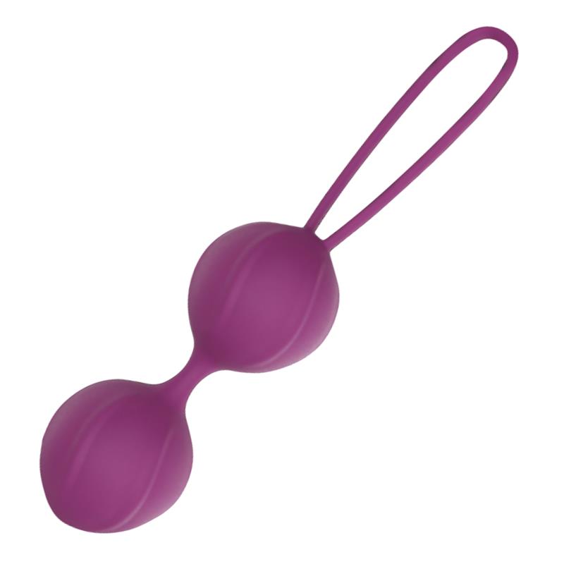 Garbo Double Kegel Ball Silicone Purple – Image 5