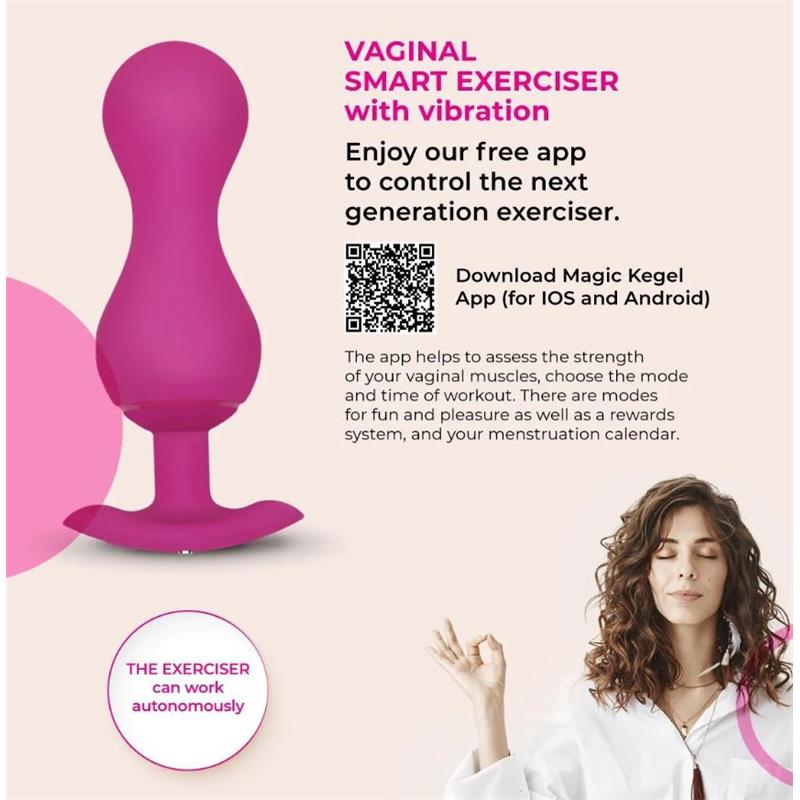 Gballs 3 Kegel Balls with App Petal Rose – Image 9