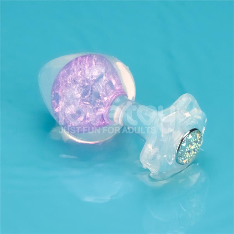 Gemoria Silicone Butt Plug with Crystal Sphere – Image 3