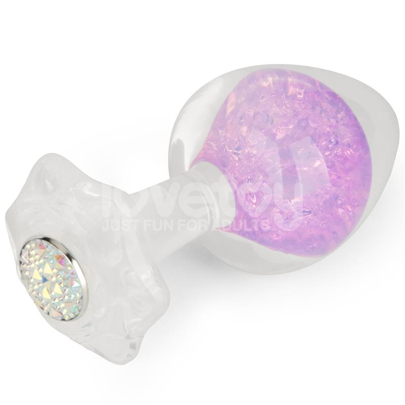 Gemoria Silicone Butt Plug with Crystal Sphere – Image 4