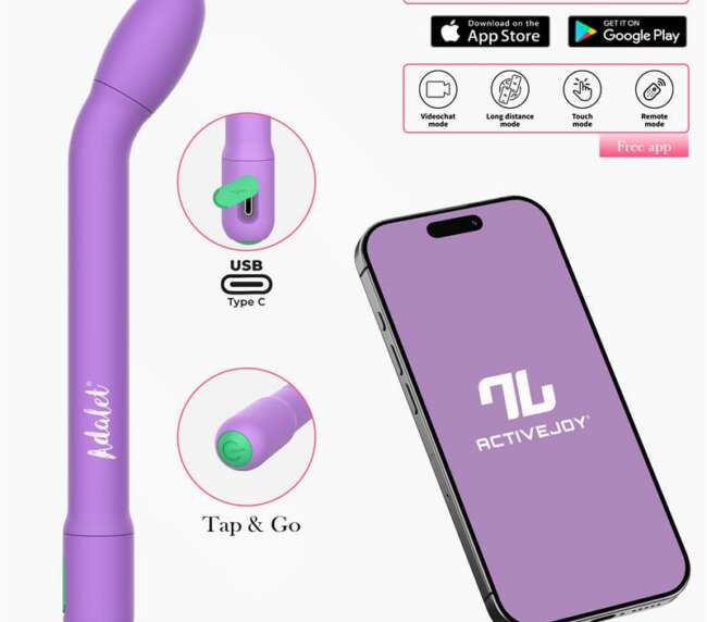Gently G-Point Vibrator with APP Lavender