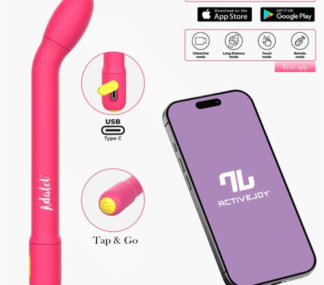 Gently G-Point Vibrator with APP Pink
