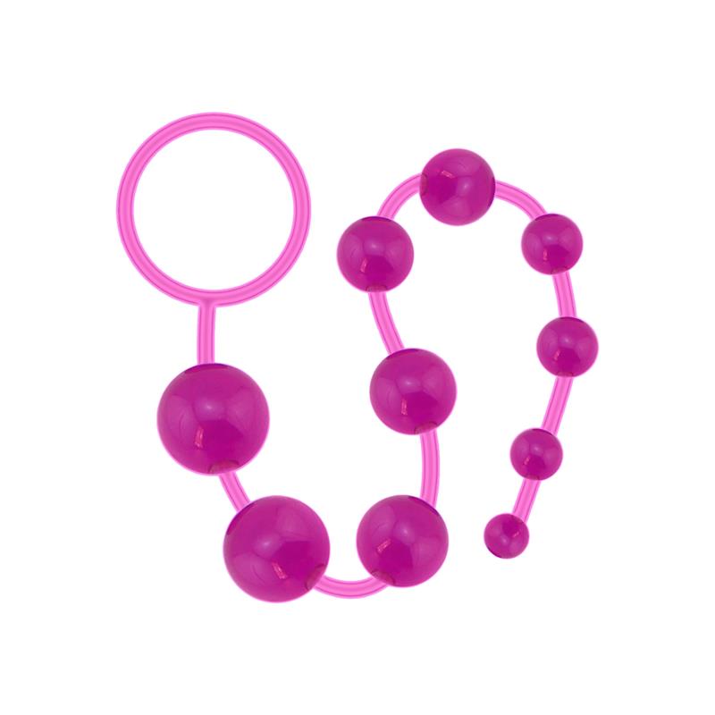 G.Flex Bendable Thai Anal Beads Pink – Image 5