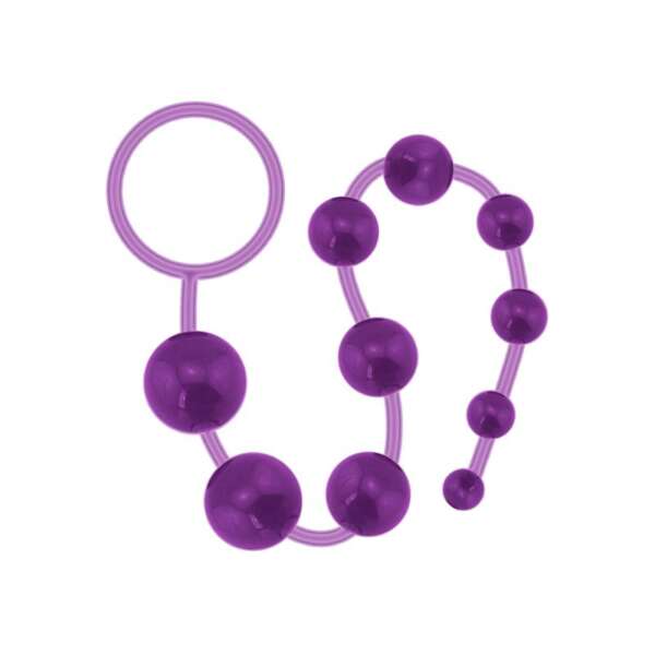 G.Flex Bendable Thai Anal Beads Purple – Image 3