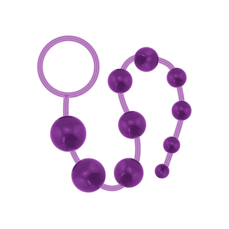 G.Flex Bendable Thai Anal Beads Purple – Image 3