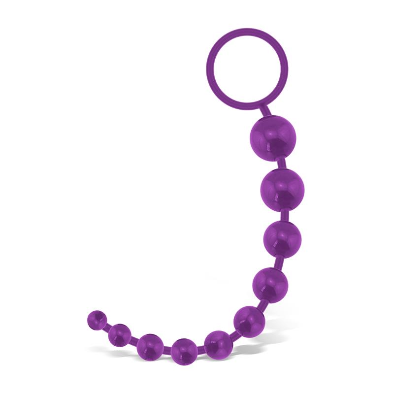 G.Flex Bendable Thai Anal Beads Purple – Image 4