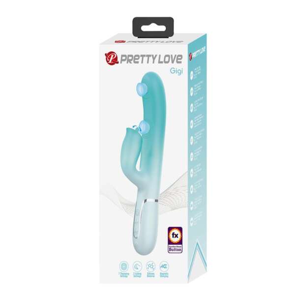 Gigi Rabbit Vibrator Thumping and Licking – Image 5