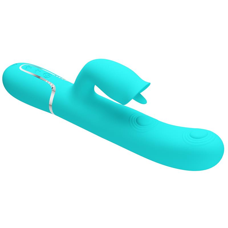 Gigi Vibrator Licking and Thumping Turquoise – Image 12
