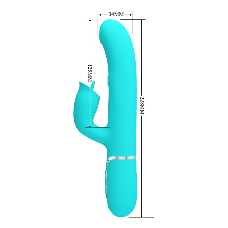 Gigi Vibrator Licking and Thumping Turquoise – Image 6