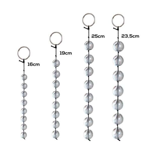 Glass Anal Beads 4 Sizes – Image 6