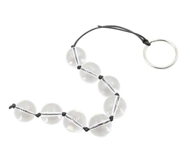 Glass Anal Beads 4 Sizes