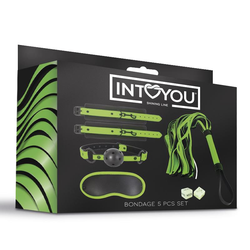 Glow in the Dark Bondage Set with 5 Pzs – Image 4