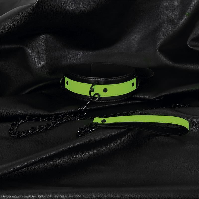 Glow in the Dark Collar with Leash – Image 7
