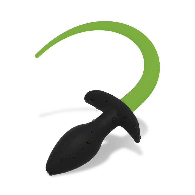Glow in the Dark Dog Tail Butt Plug – Image 7